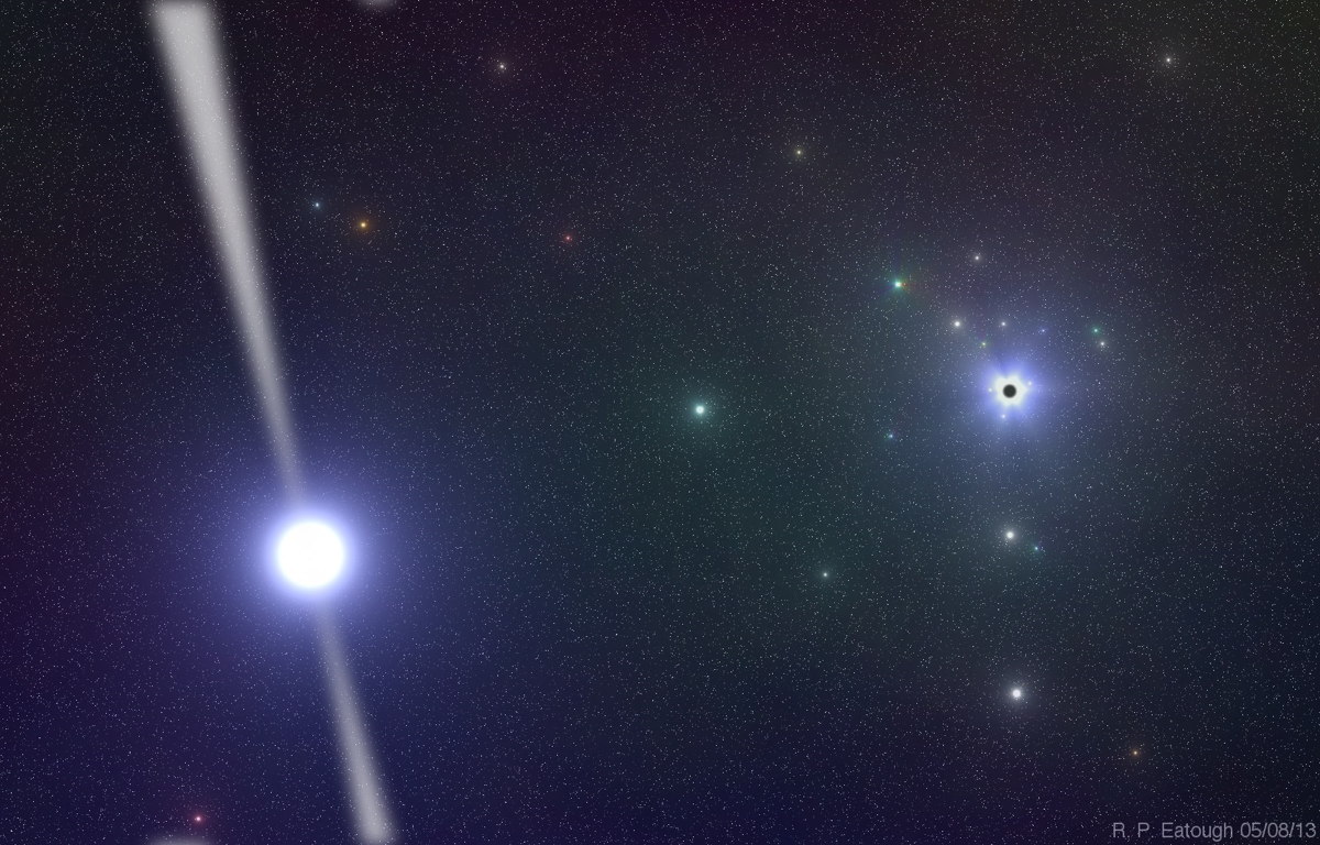 Odd Star Reveals Magnetic Field Around Milky Way's Monster Black Hole